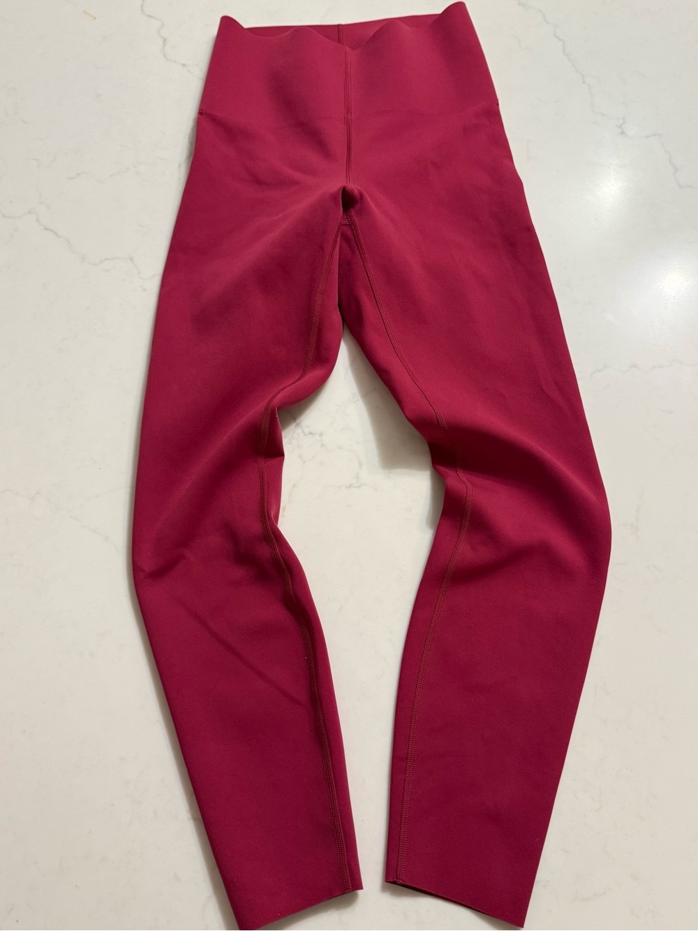Lululemon Glow Up Super High Rise Tight 25” Magenta Smoke Size 4 NWOT - Picture 3 of 6